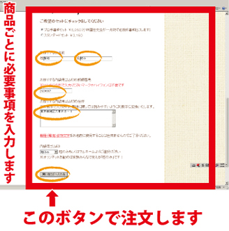 情報入力しましょう